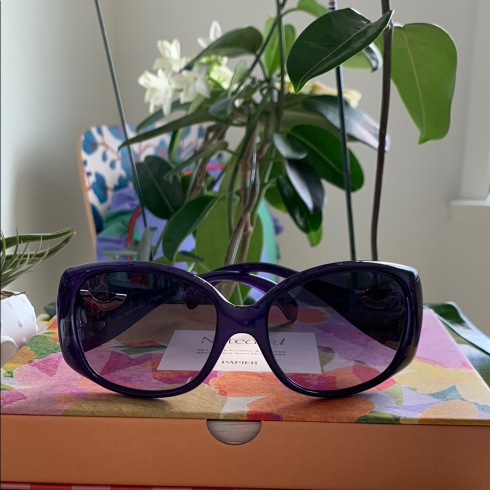 Fendi Chic Dark Purple Sunglasses